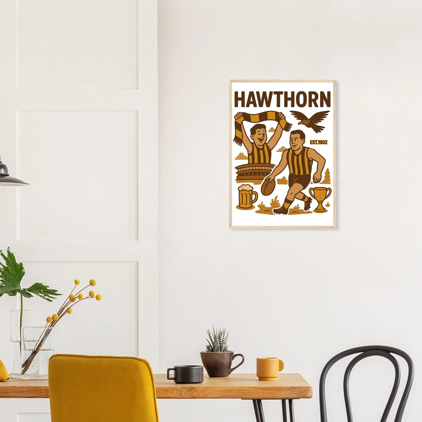 Hawthorn Framed Wall Art - VFtees
