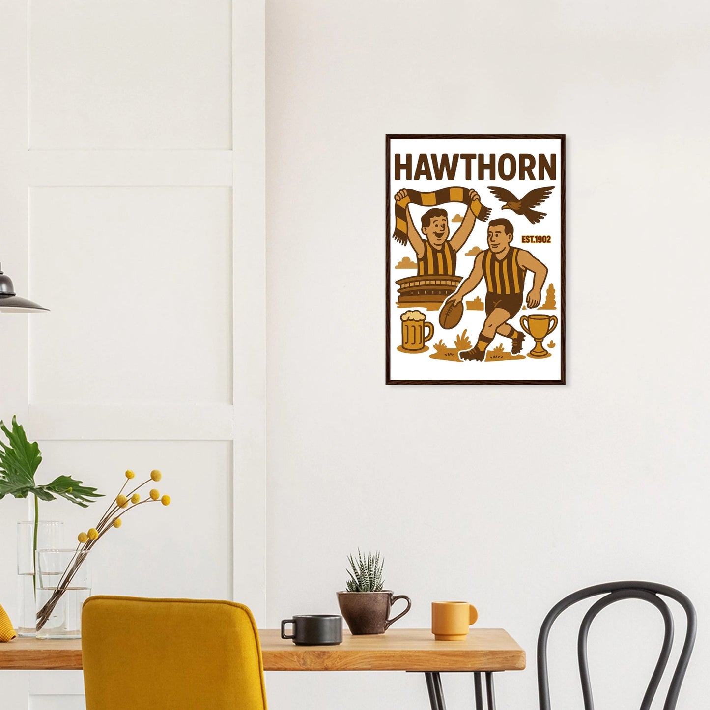 Hawthorn Framed Wall Art - VFtees