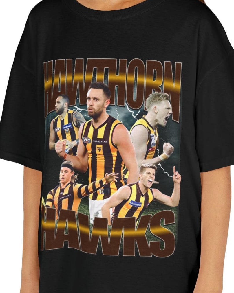 Hawthorn Hawks AFL Team Tee (Kids) - VFtees