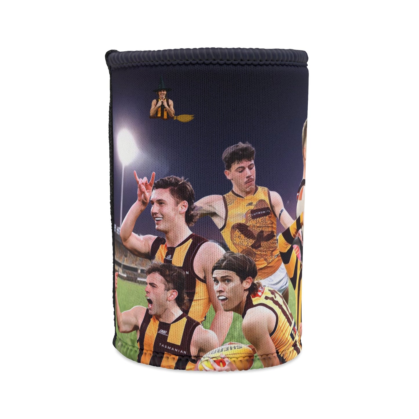 Hawthorn Hawks Hok Ball AFL Stubby Holder - VFtees