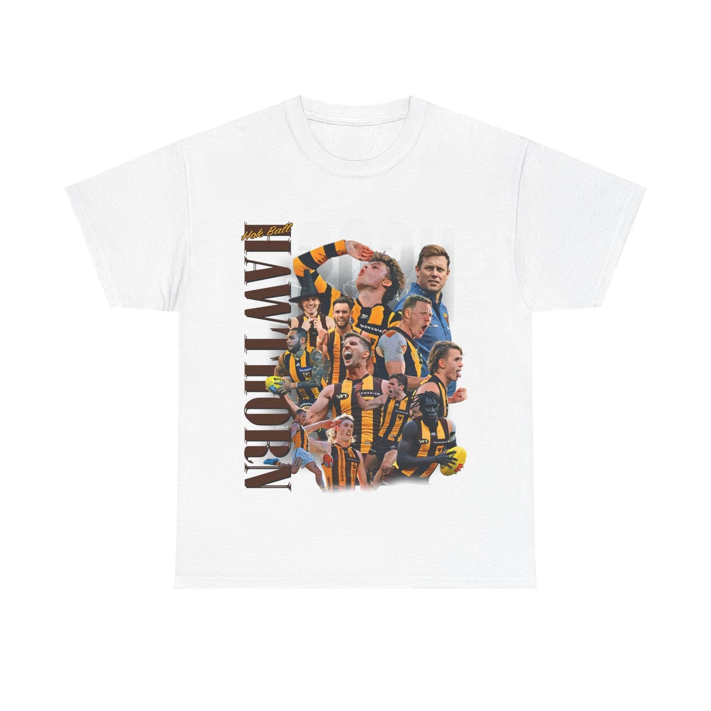 Hawthorn Hok Ball 2024 AFL Tee - VFtees