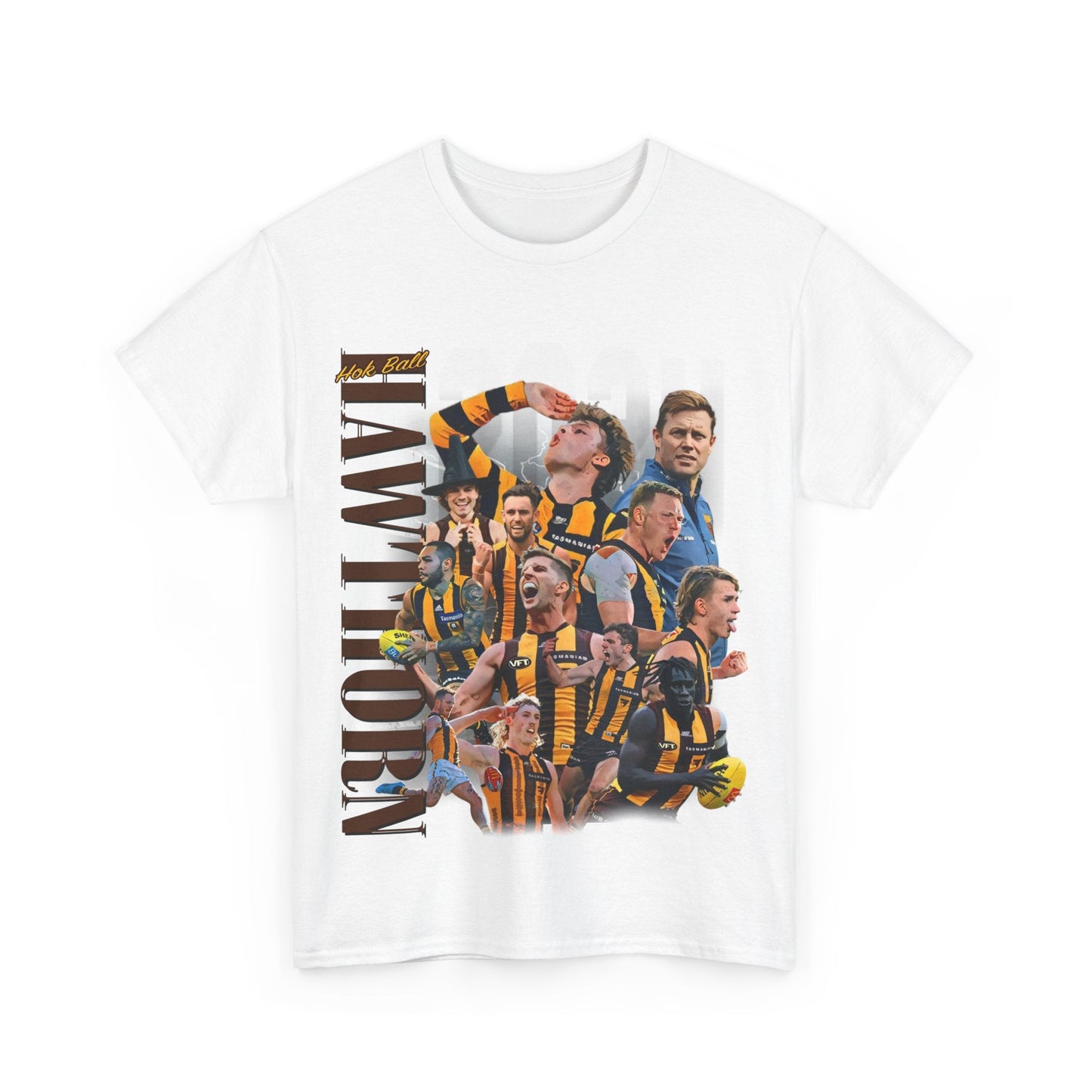 Hawthorn Hok Ball 2024 AFL Tee - VFtees