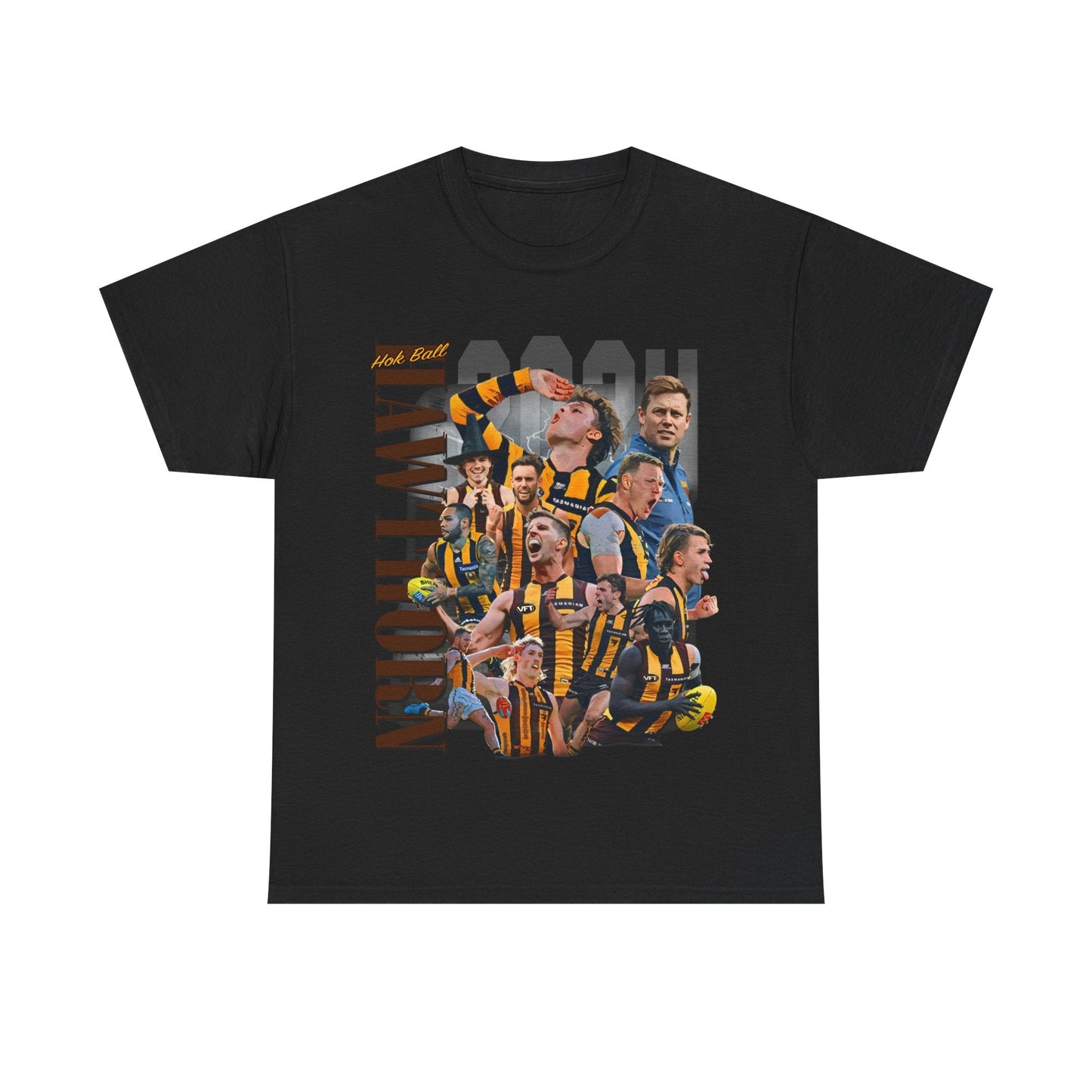 Hawthorn Hok Ball 2024 AFL Tee - VFtees