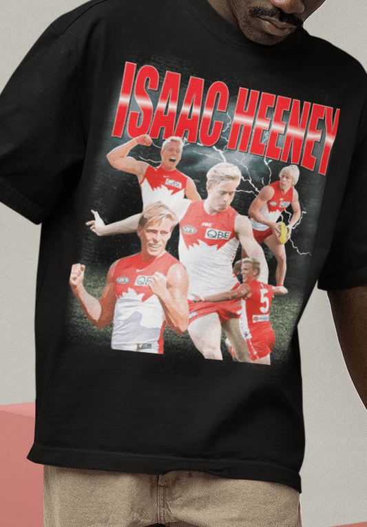 Isaac Heeney AFL Graphic Tee - VFtees