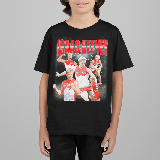 Isaac Heeney AFL Graphic Tee (Kids) - VFtees