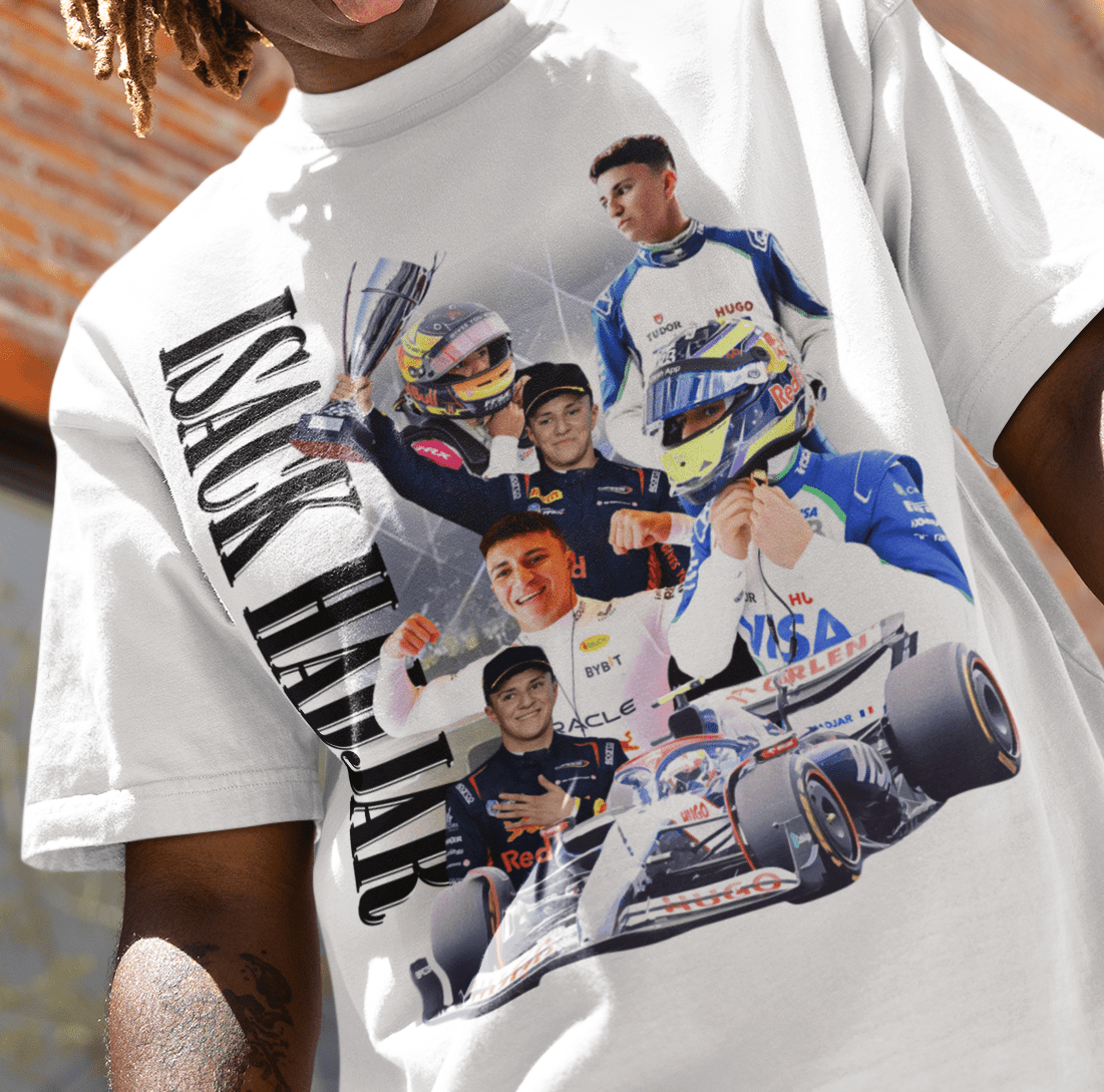 Isack Hadjar Racing Bull F1 Graphic Tee - VFtees