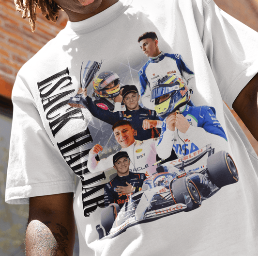 Isack Hadjar Racing Bull F1 Graphic Tee - VFtees