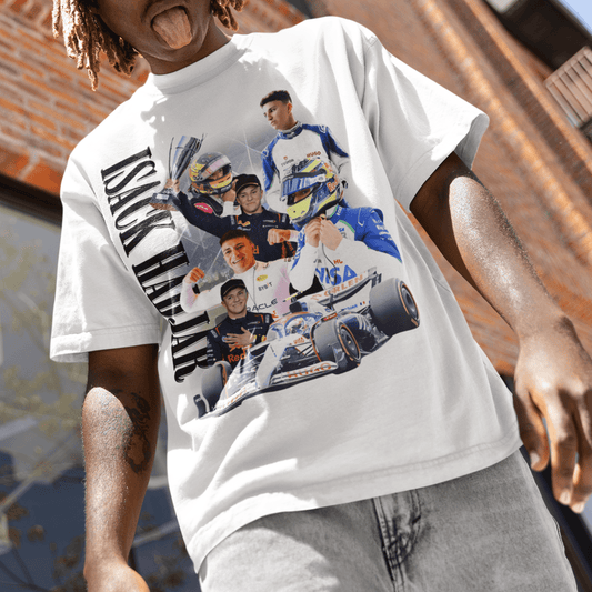 Isack Hadjar Racing Bull F1 Graphic Tee - VFtees