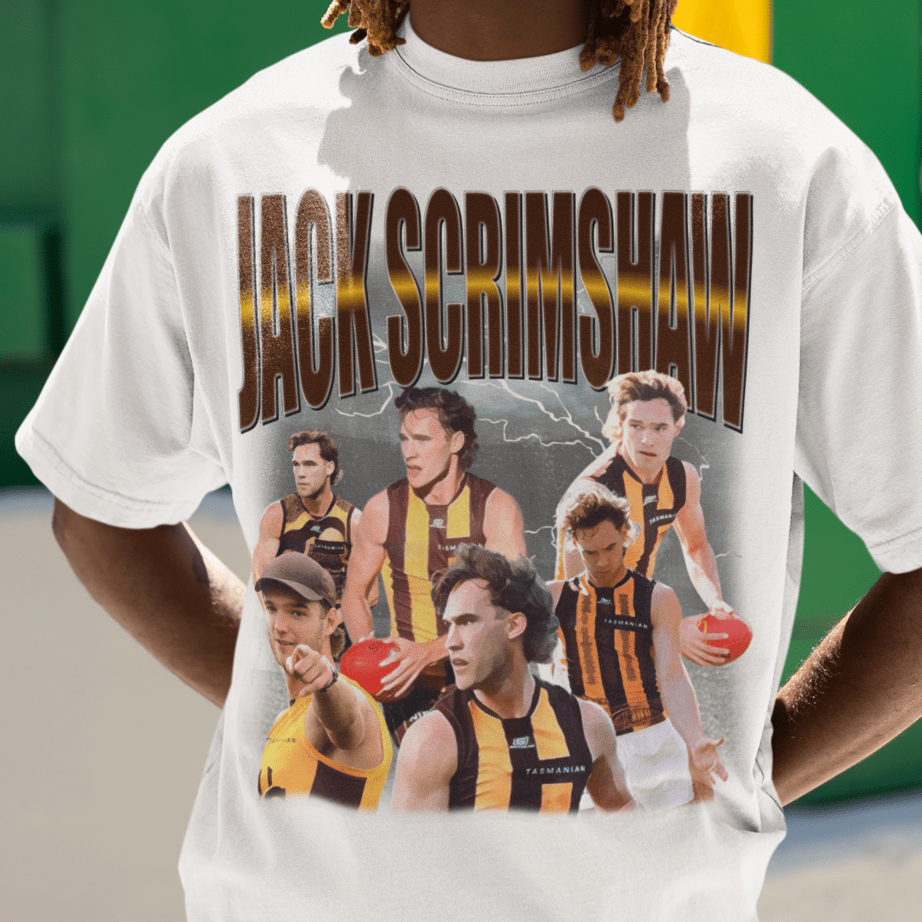 Jack Scrimshaw AFL Graphic Tee - VFtees