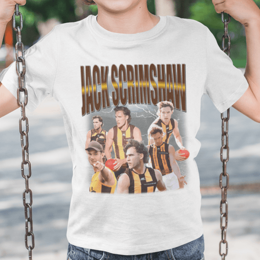 Jack Scrimshaw AFL Graphic Tee (Kids) - VFtees