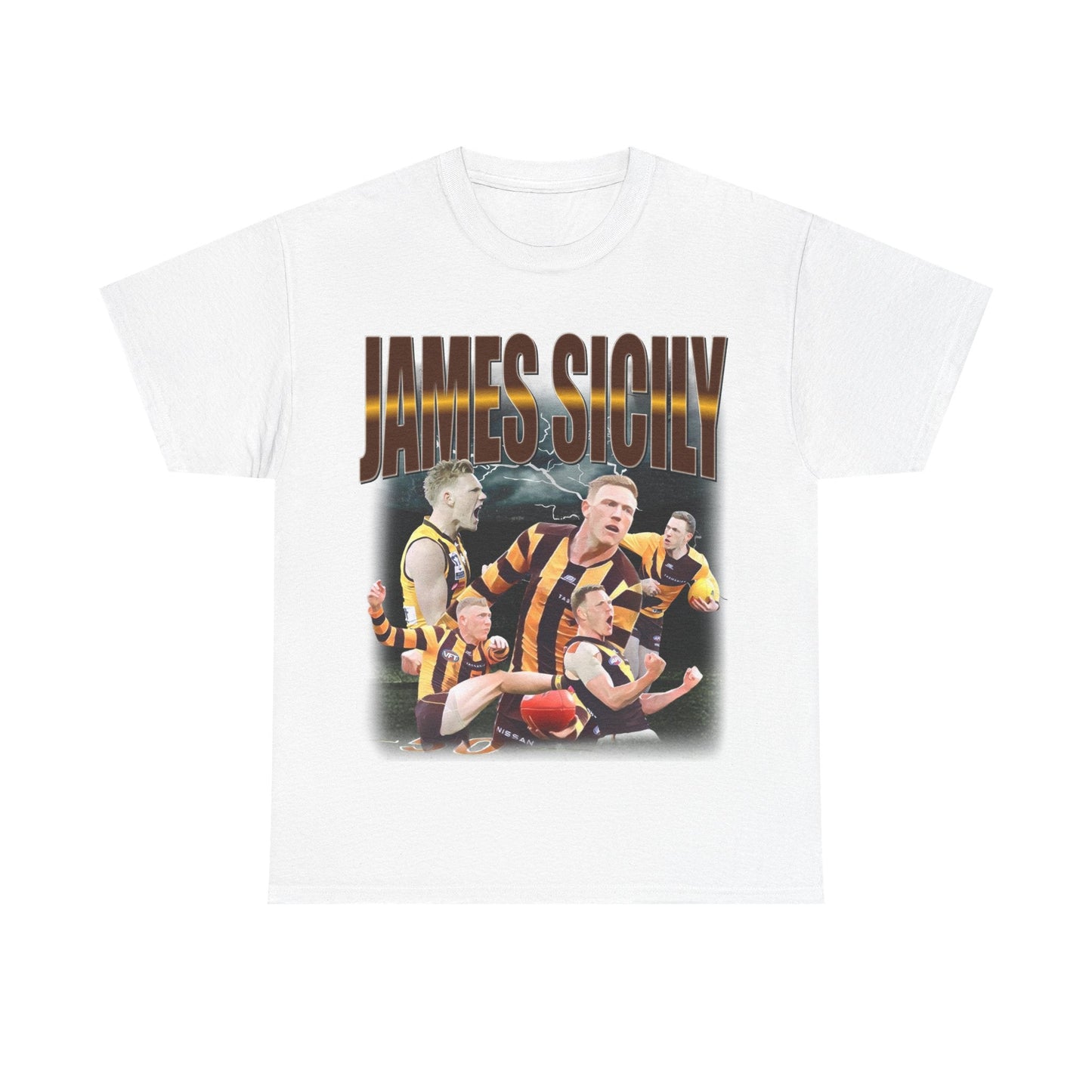 James Sicily AFL Graphic Tee - VFtees