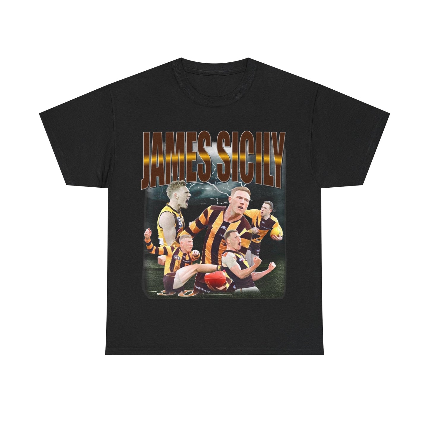 James Sicily AFL Graphic Tee - VFtees