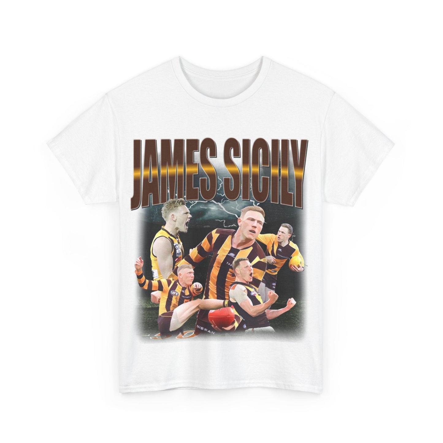 James Sicily AFL Graphic Tee - VFtees