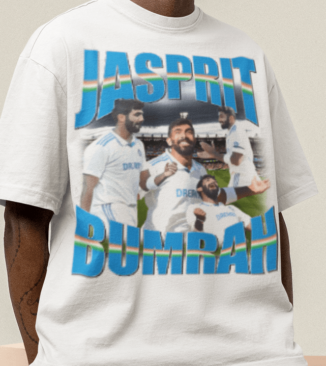 Jasprit Bumrah Indian Cricket Graphic Tee - VFtees