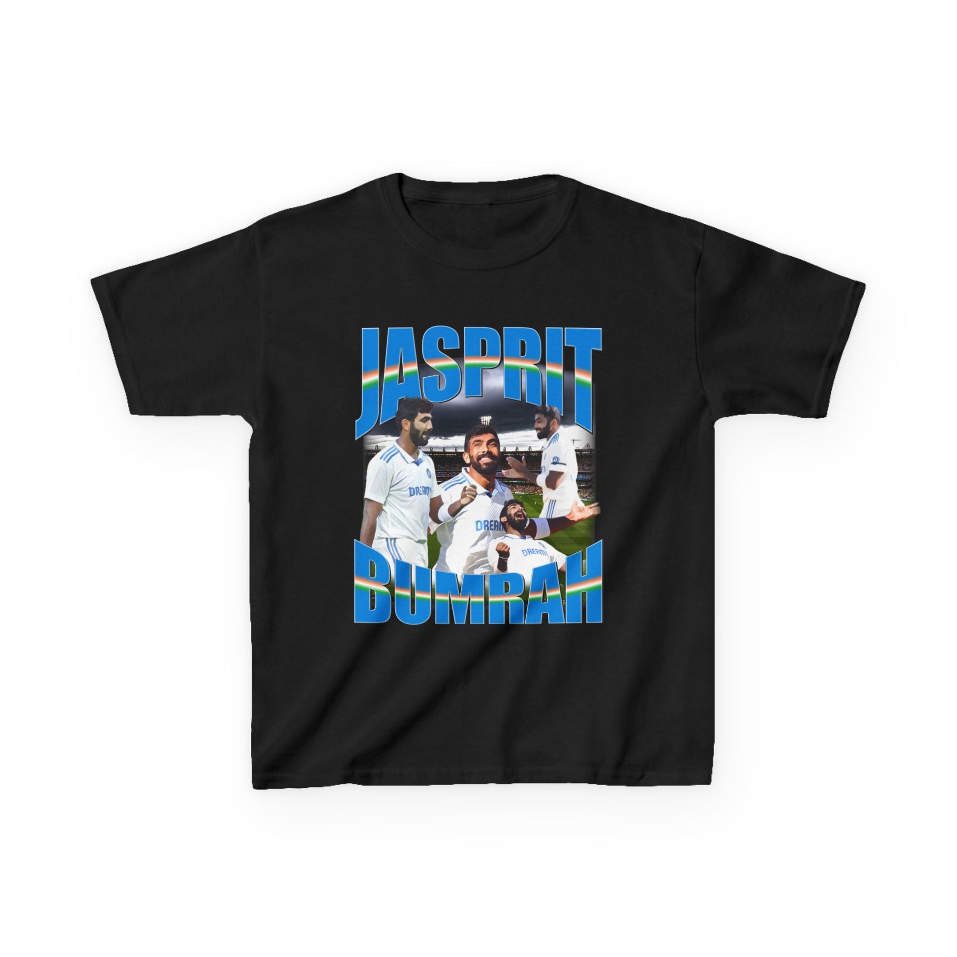 Jasprit Bumrah Indian Cricket Graphic Tee (Kids) - VFtees