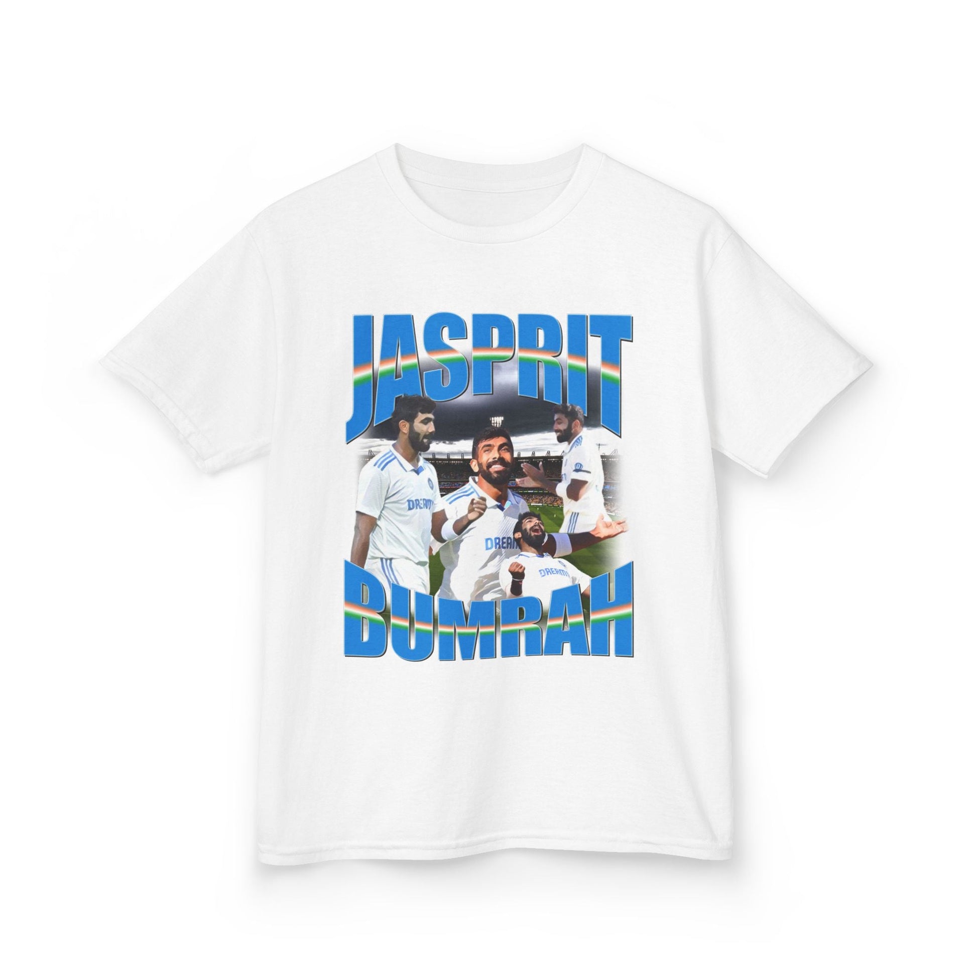 Jasprit Bumrah Indian Cricket Graphic Tee (Kids) - VFtees