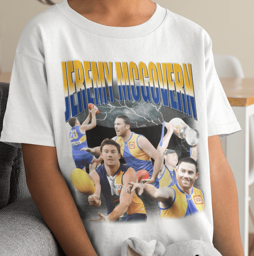 Jeremy McGovern AFL Graphic Tee (Kids) - VFtees