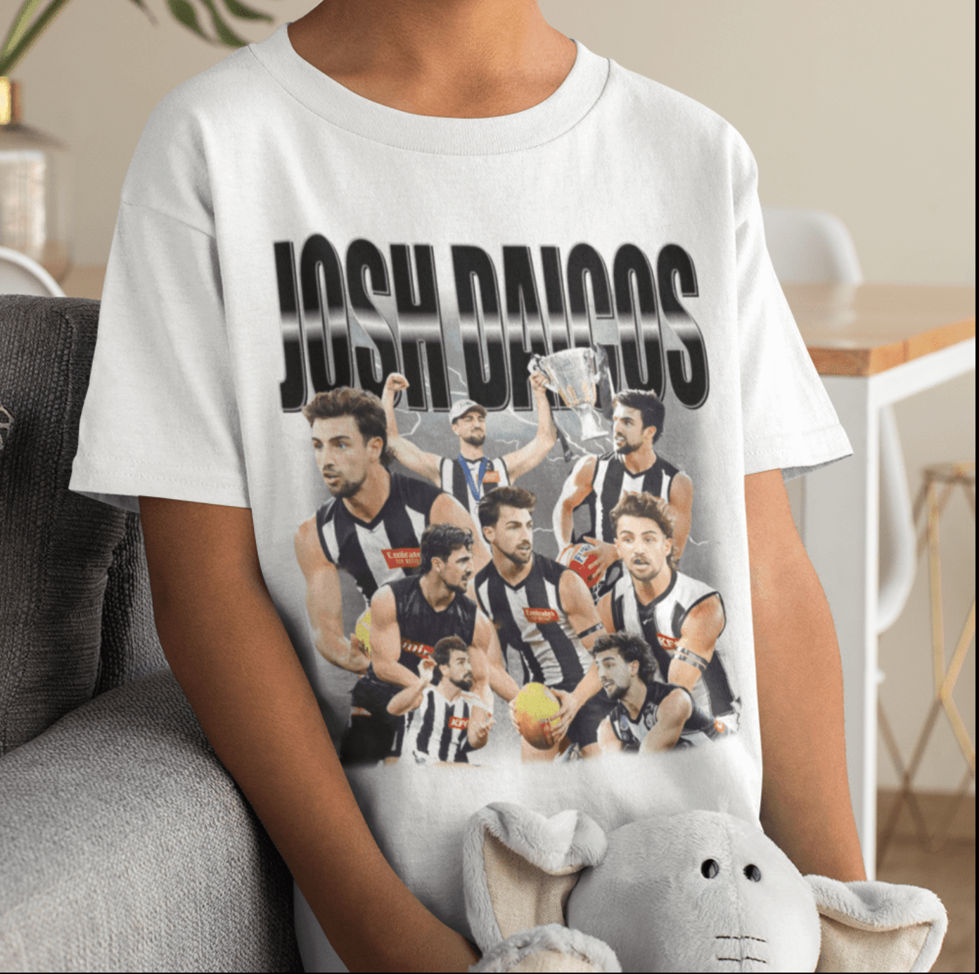 Josh Daicos Aussie Rules Graphic Tee (Kids) - VFtees