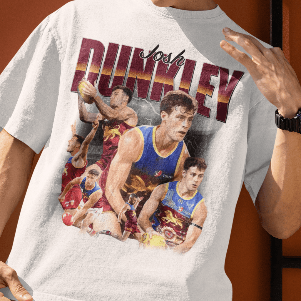 Josh Dunkley Brisbane Lions AFL Graphic Tee - VFtees
