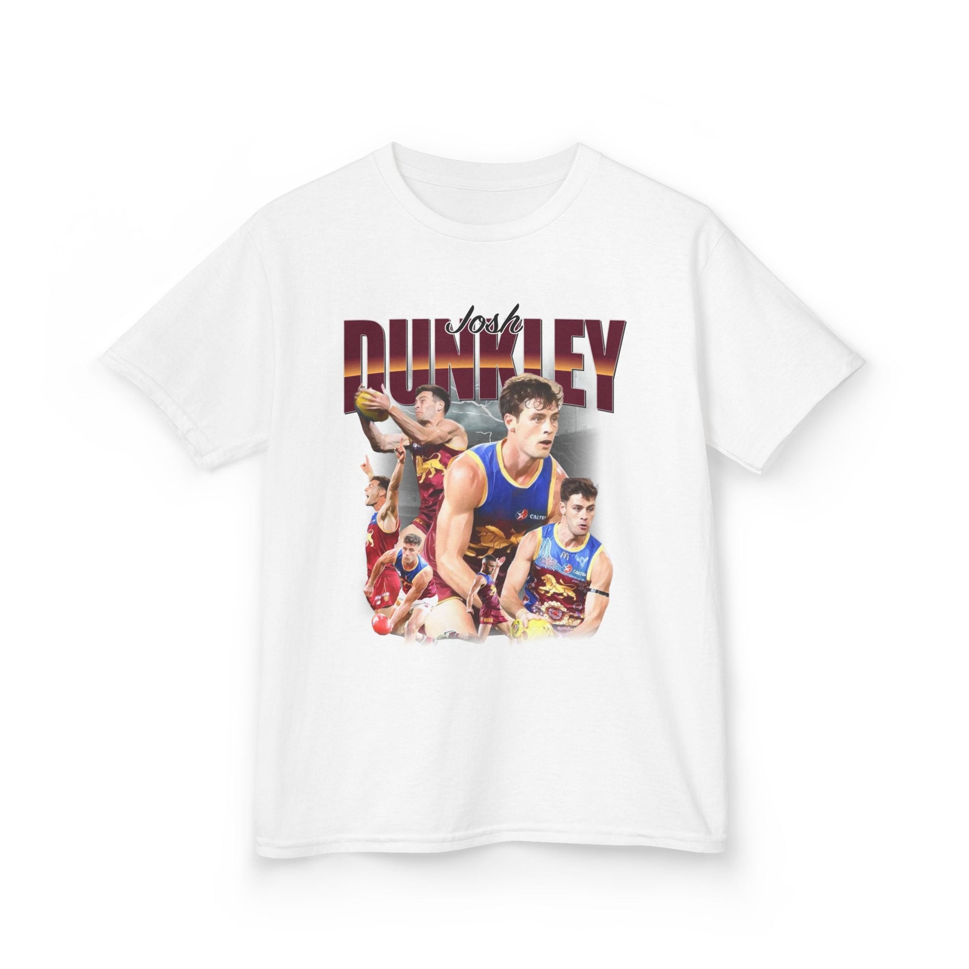 Josh Dunkley Brisbane Lions AFL Graphic Tee (Kids) - VFtees