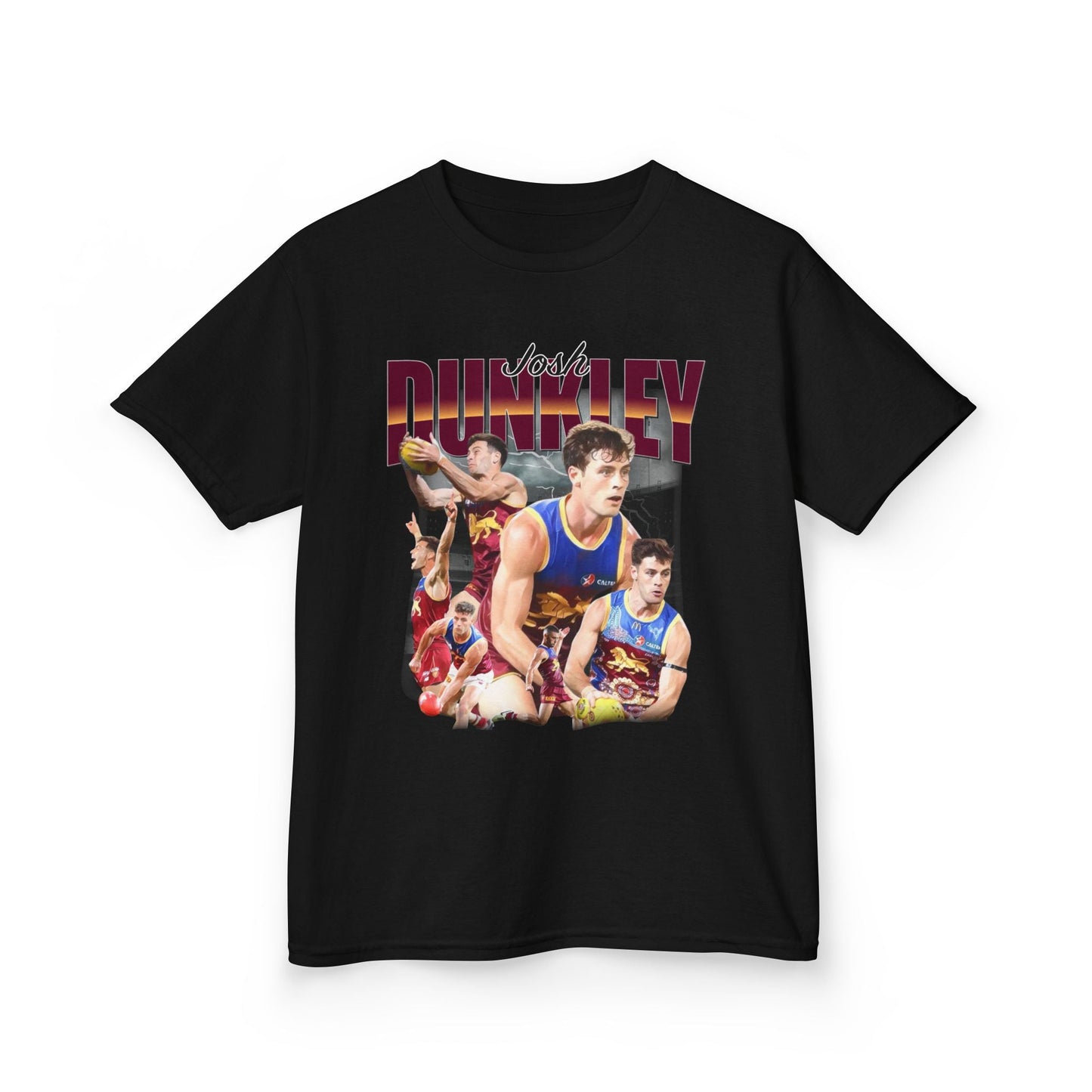 Josh Dunkley Brisbane Lions AFL Graphic Tee (Kids) - VFtees