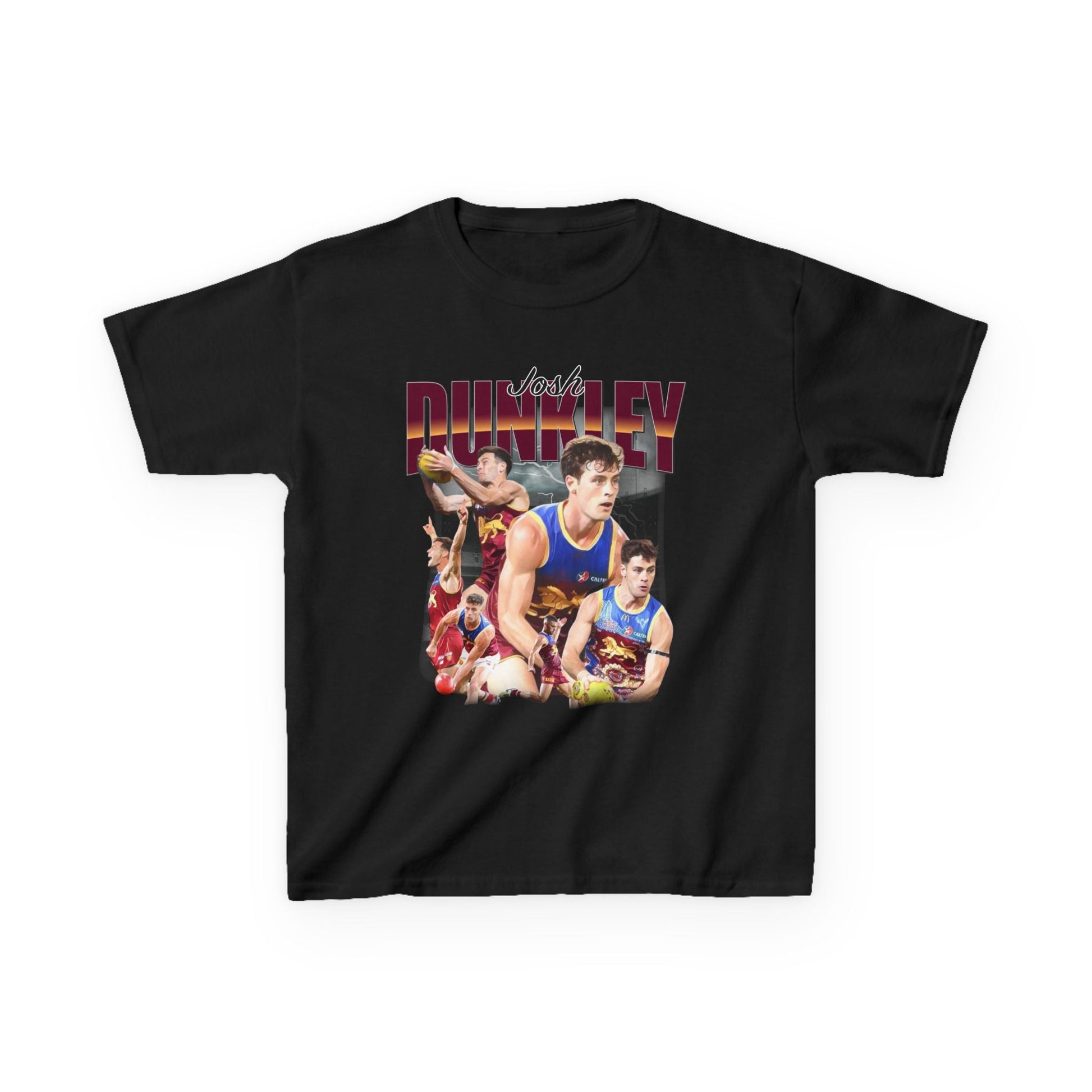 Josh Dunkley Brisbane Lions AFL Graphic Tee (Kids) - VFtees
