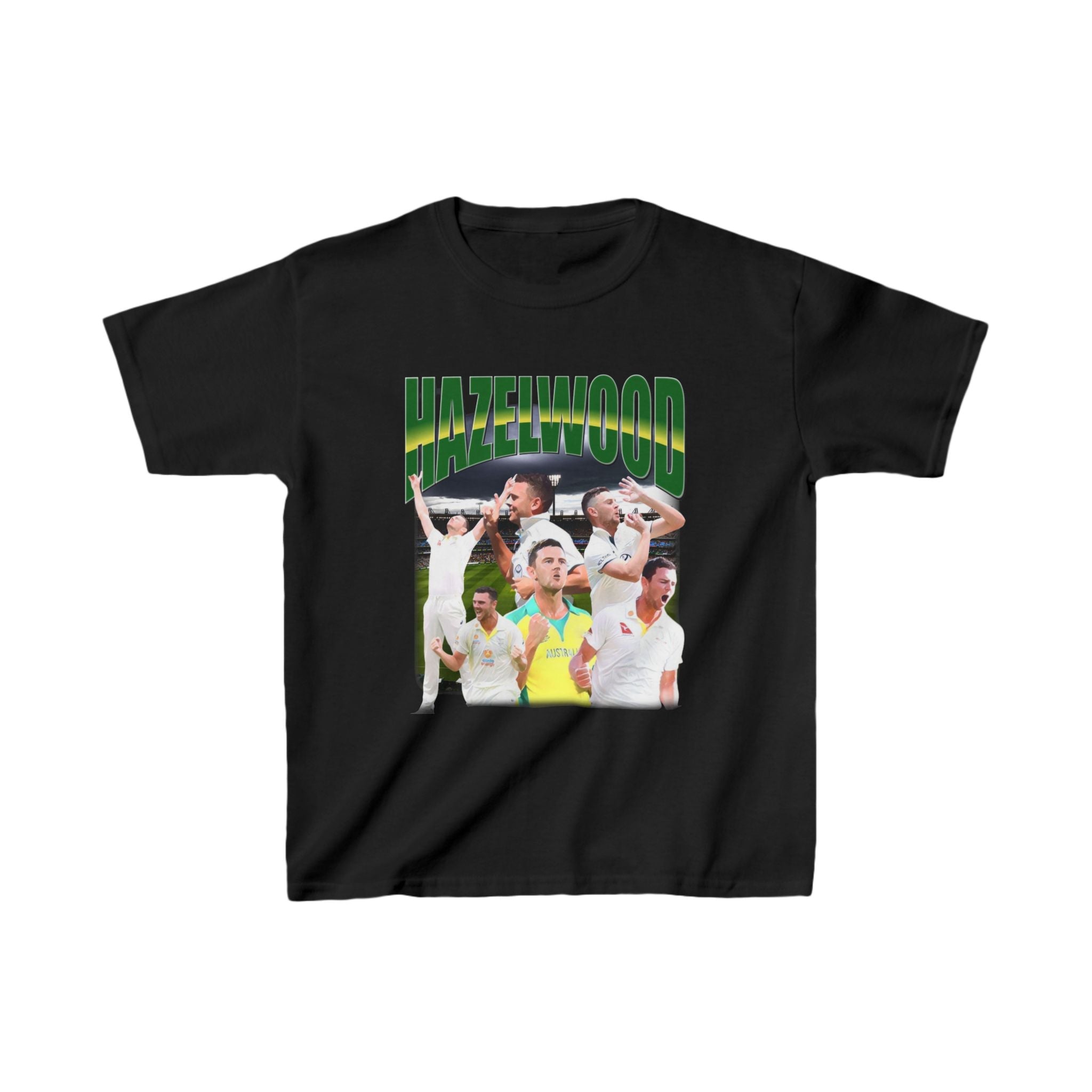 Josh Hazelwood Australian Cricket Graphic Tee (Kids) - VFtees
