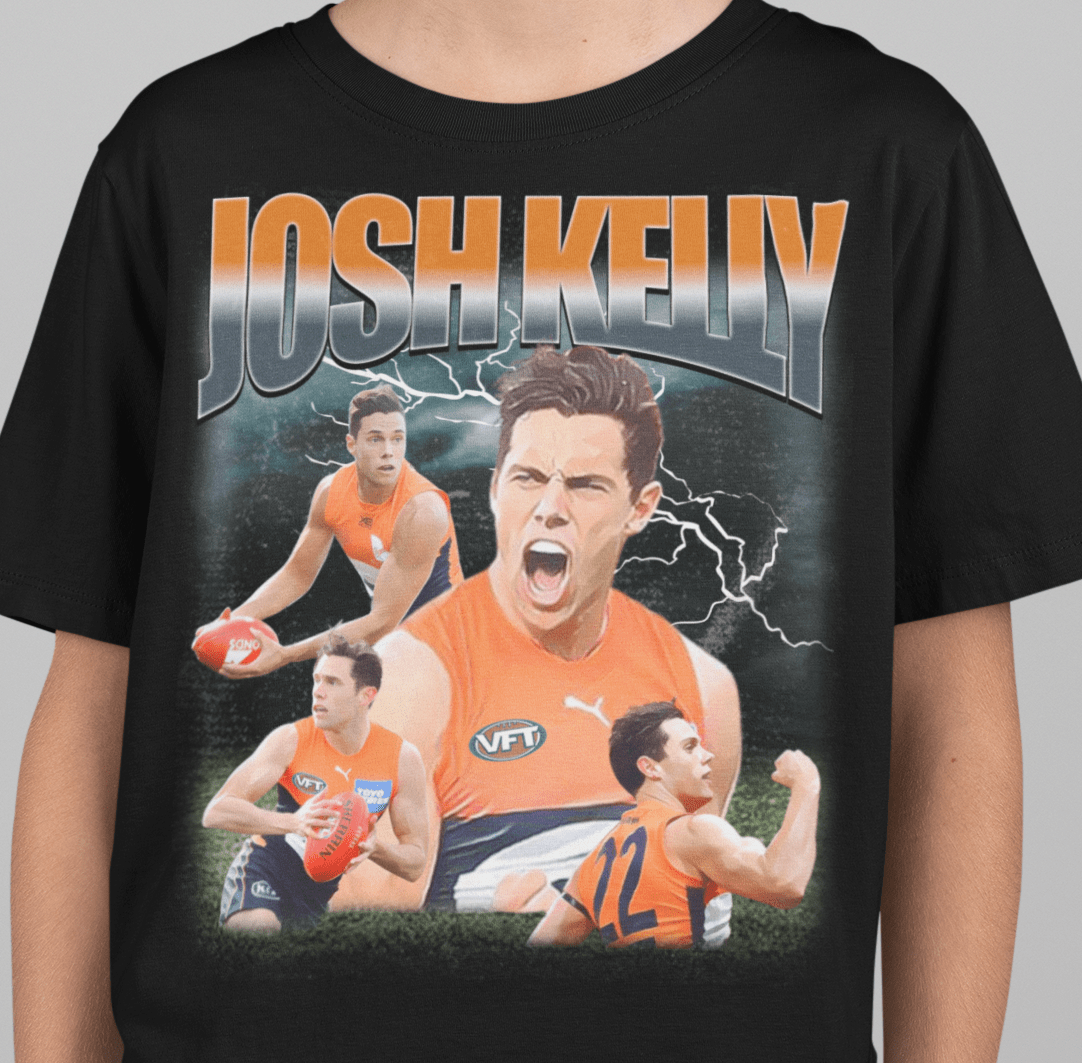 Josh Kelly AFL Graphic Tee (Kids) - VFtees