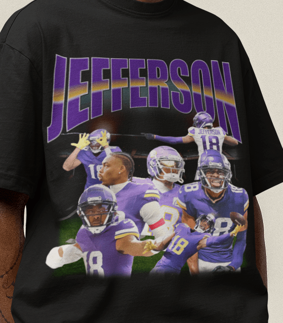 Justin Jefferson NFL Graphic Tee - VFtees