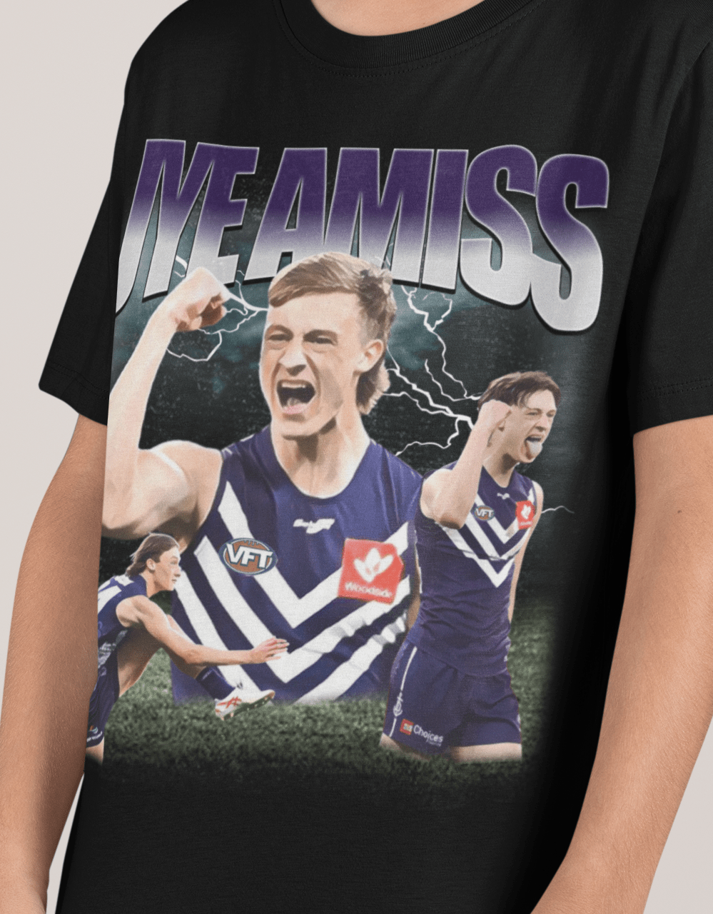 Jye Amiss AFL Graphic Tee (Kids) - VFtees