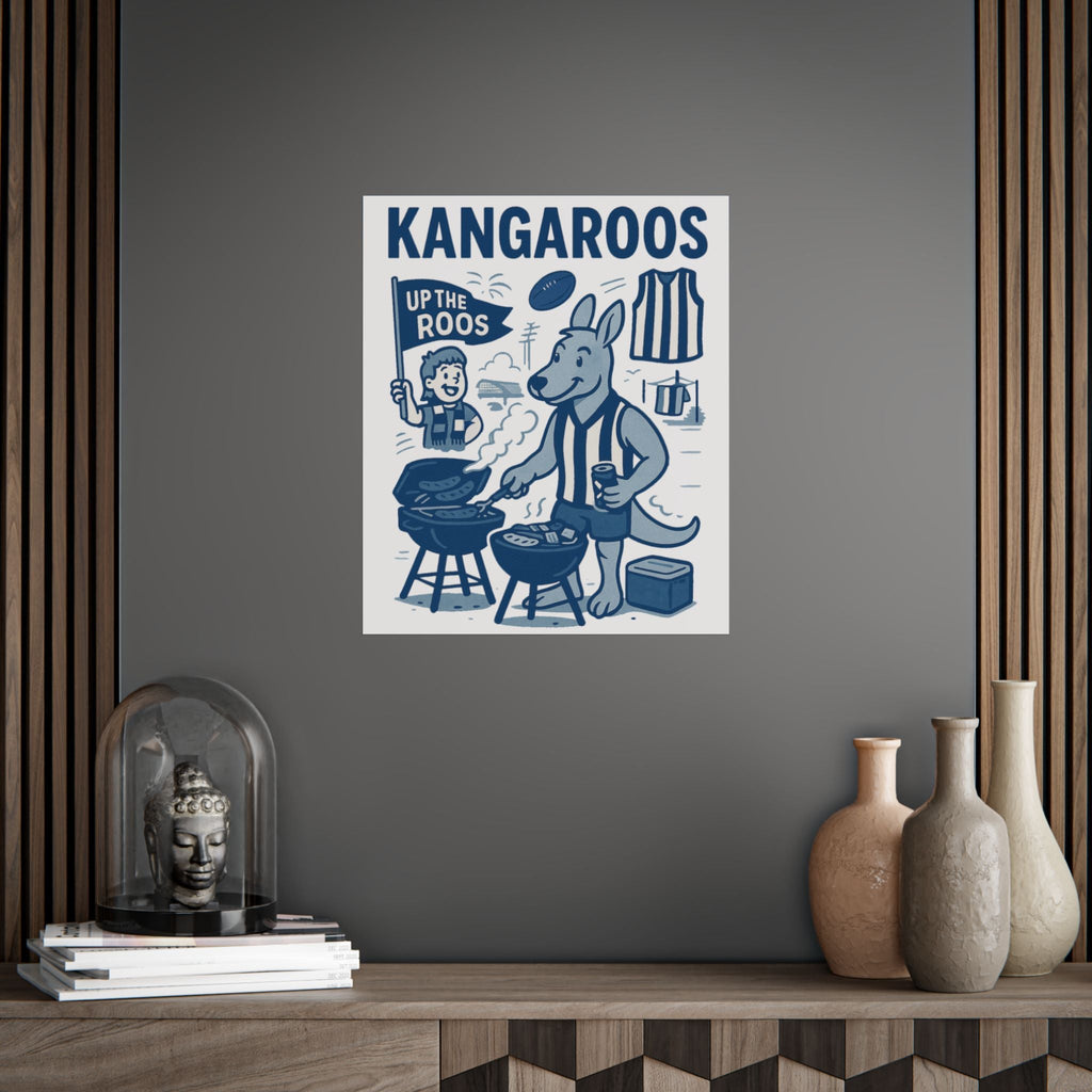 Kangaroos Vintage Wall Art (Limited Release) - VFtees