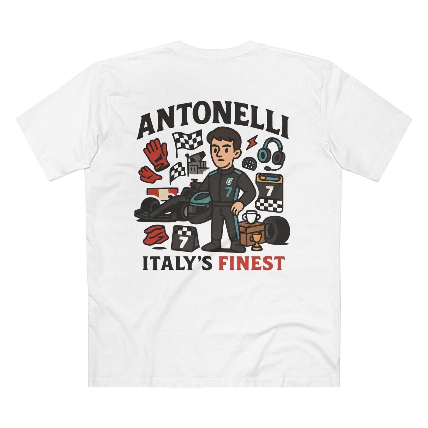 Kimi Antonelli F1 Tee - Mercedes Grand Prix Edition - VFtees