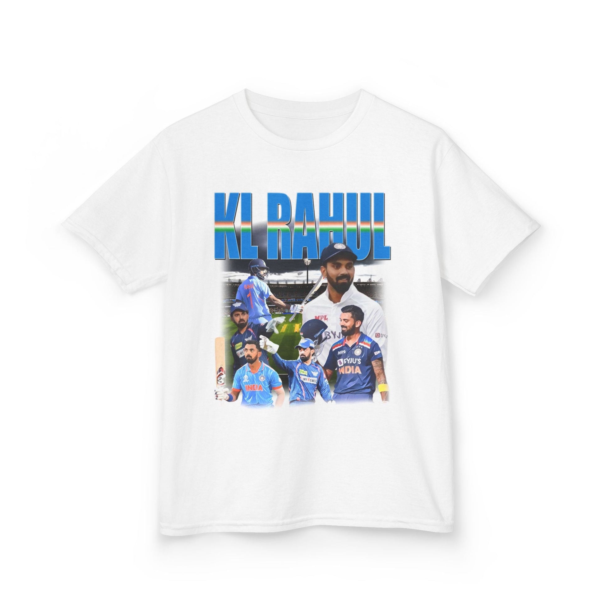 KL Rahul Indian Cricket Graphic Tee (Kids) - VFtees