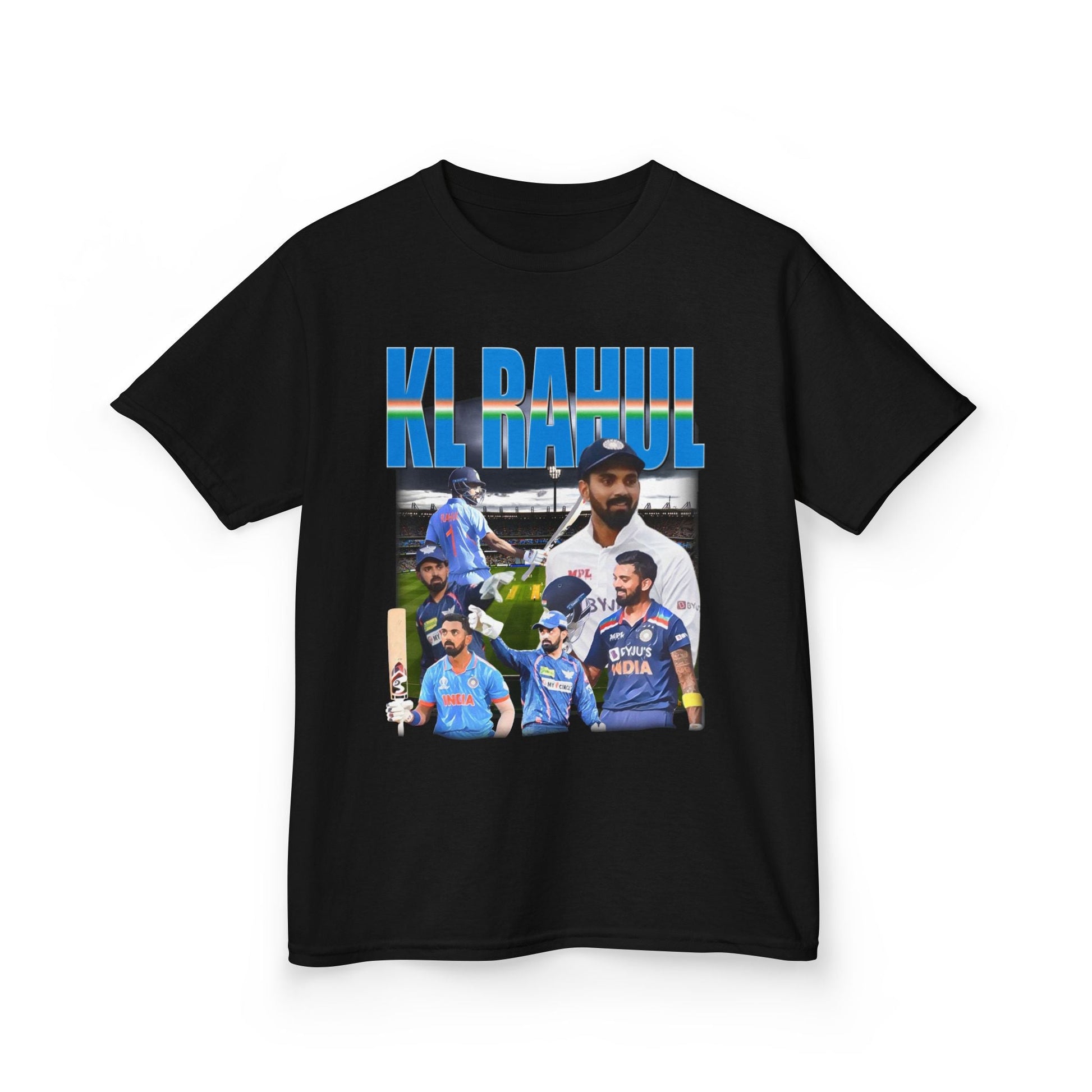 KL Rahul Indian Cricket Graphic Tee (Kids) - VFtees