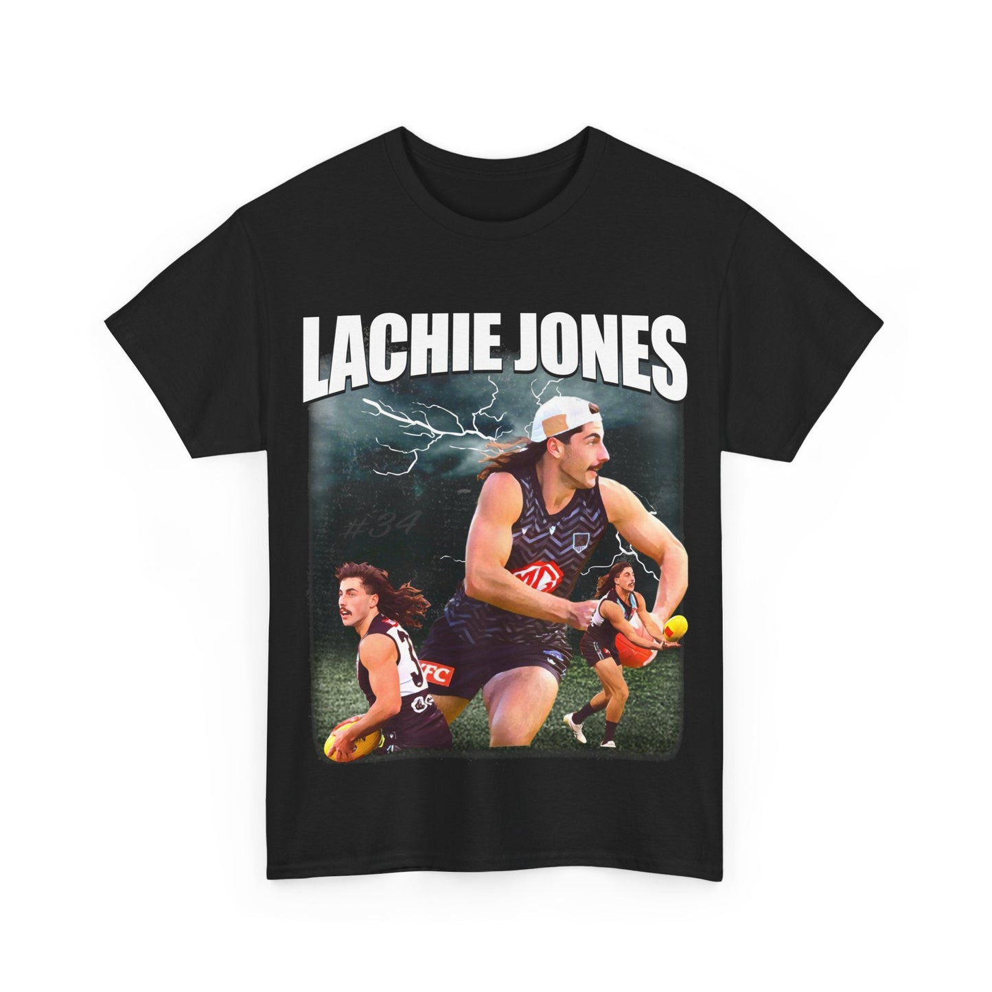 Lachie Jones AFL Graphic Tee - VFtees