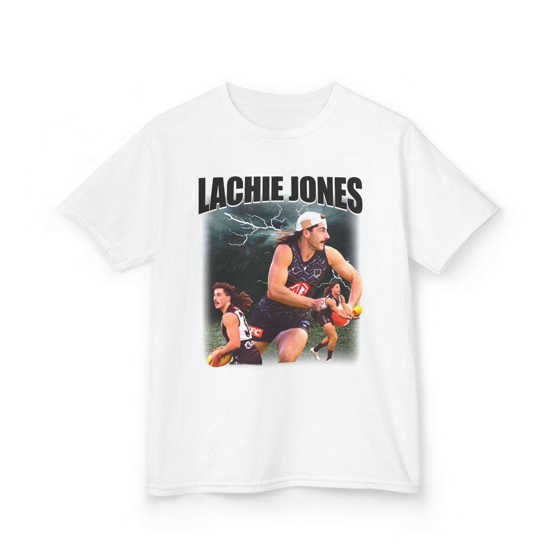 Lachie Jones AFL Graphic Tee (Kids) - VFtees