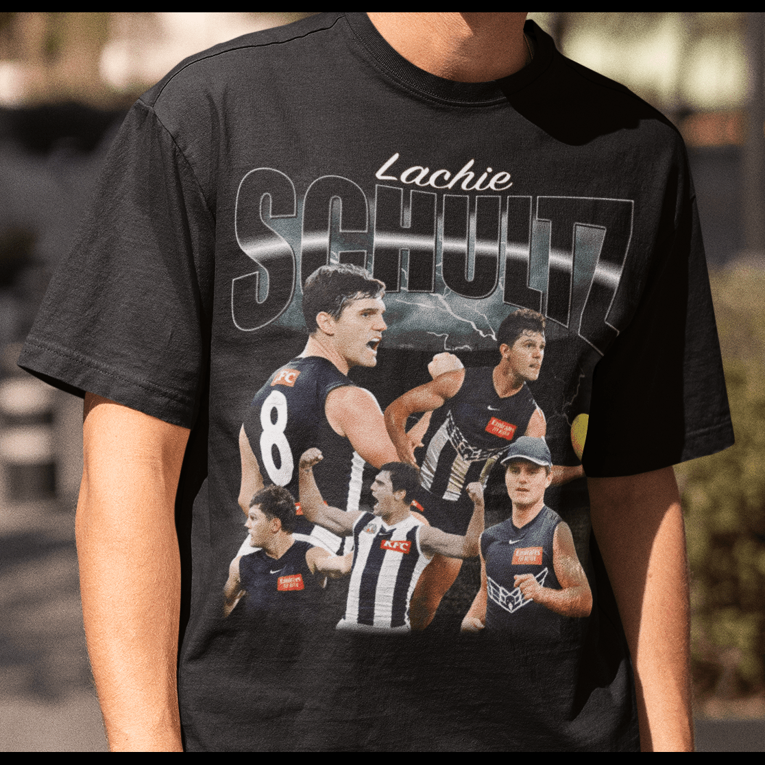 Lachie Schultz AFL Graphic Tee - VFtees