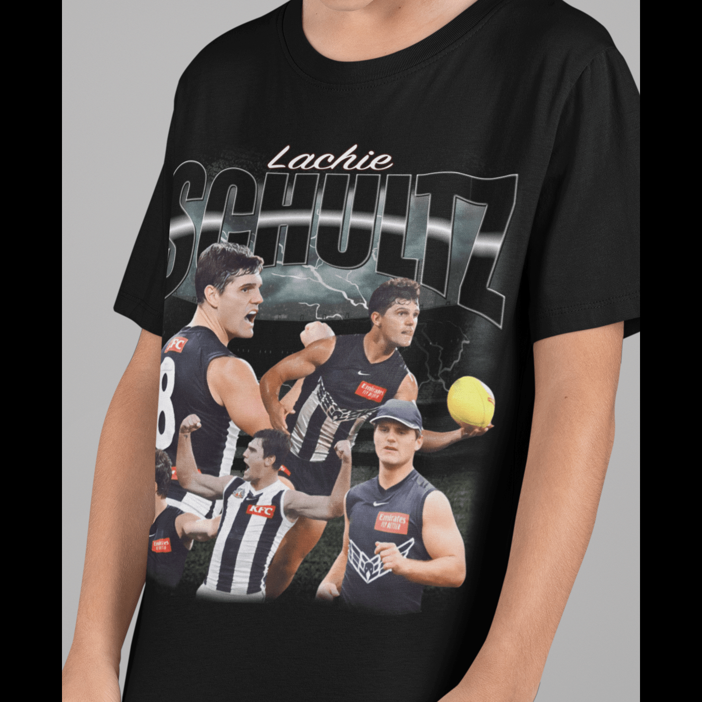 Lachie Schultz AFL Graphic Tee (Kids) - VFtees