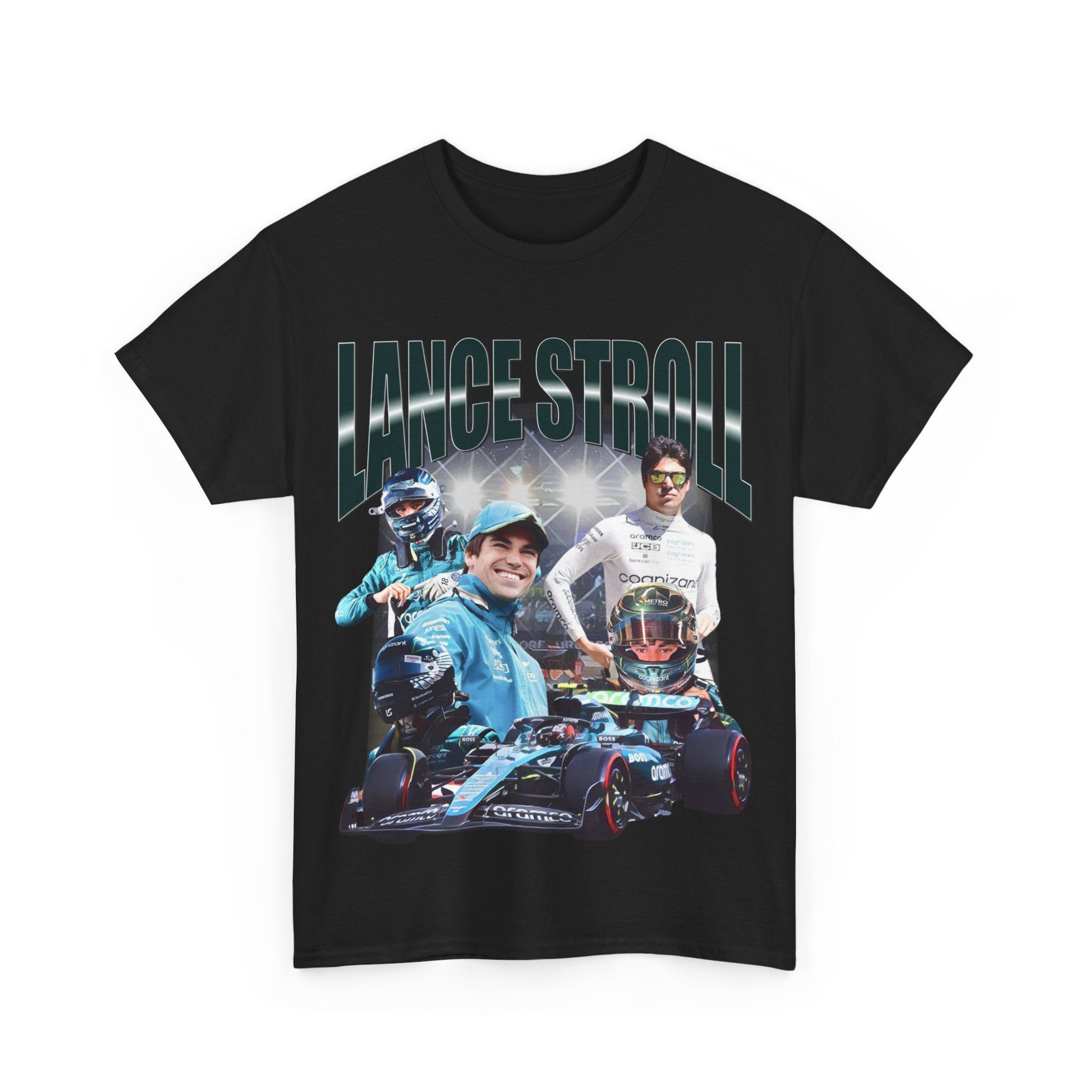 Lance Stroll F1 Aston Martin Graphic Tee - VFtees