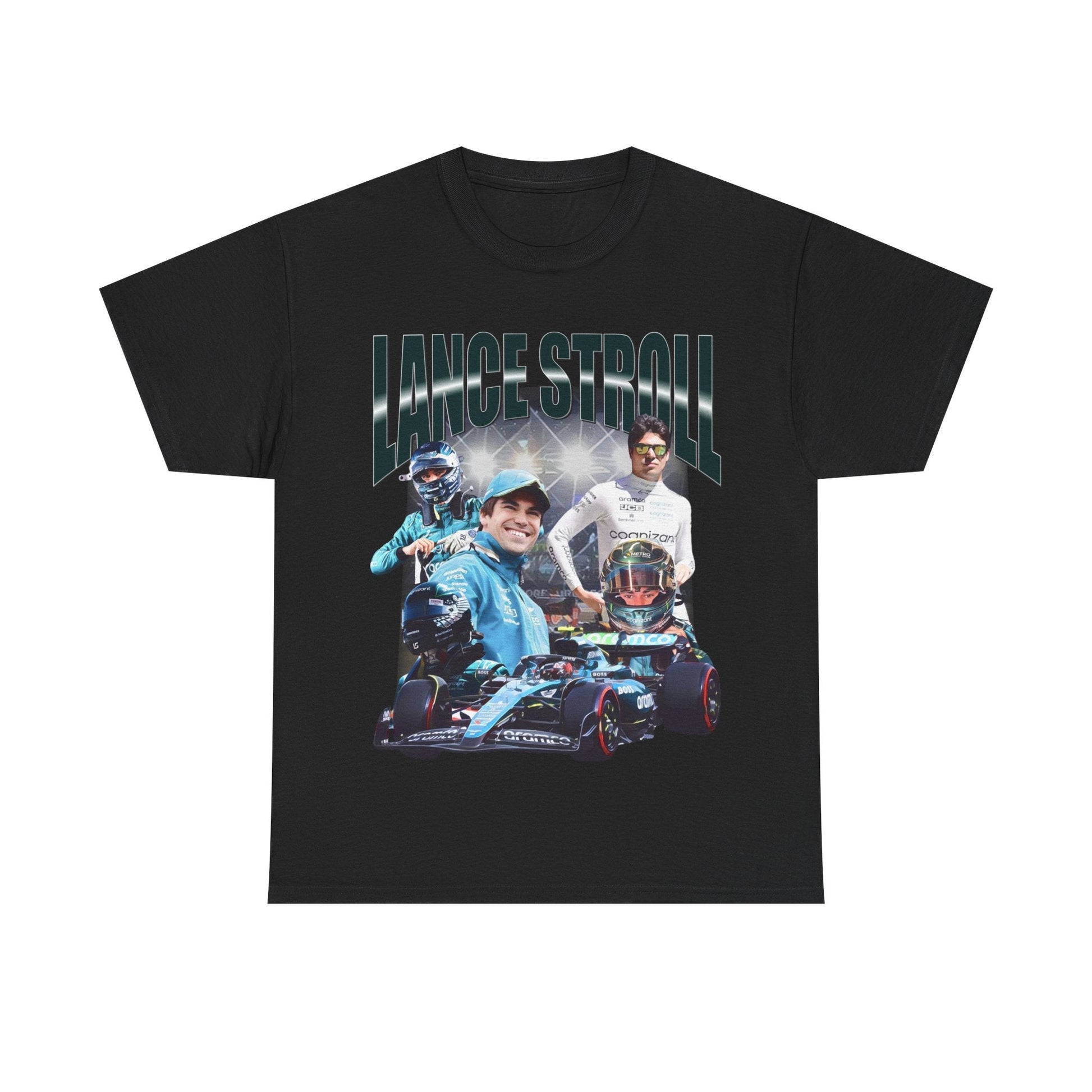 Lance Stroll F1 Aston Martin Graphic Tee - VFtees
