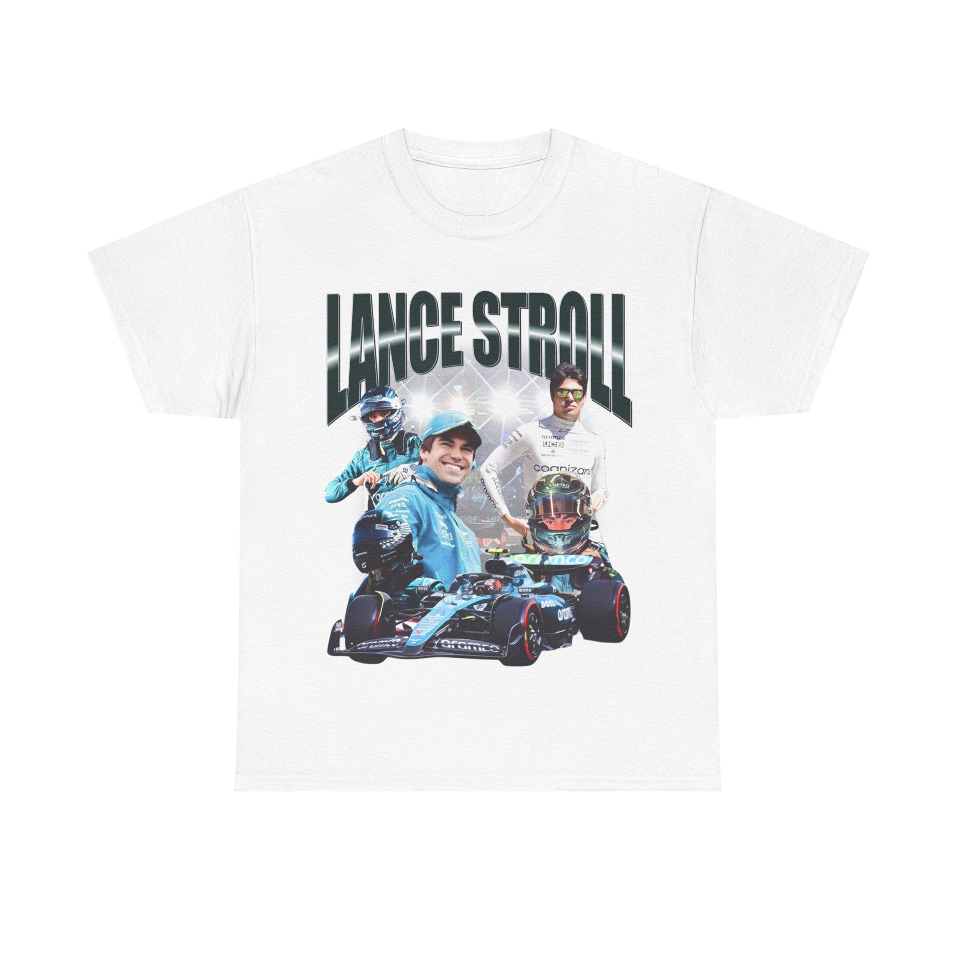 Lance Stroll F1 Aston Martin Graphic Tee - VFtees