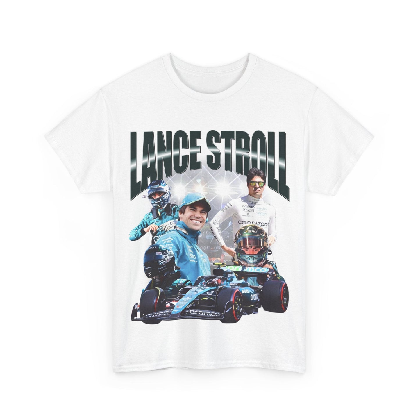 Lance Stroll F1 Aston Martin Graphic Tee - VFtees