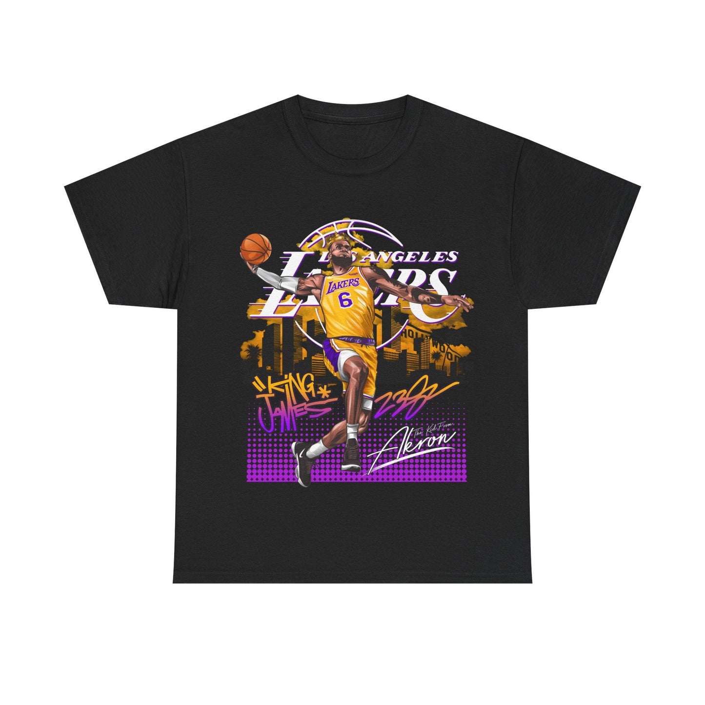 Lebron James NBA Graphic Tee - VFtees