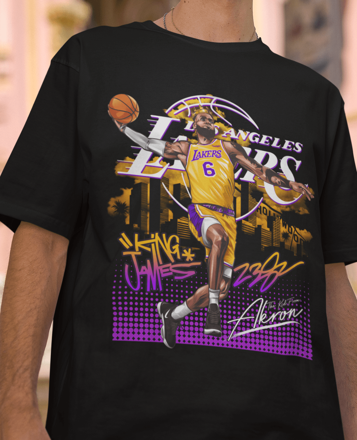 Lebron James NBA Graphic Tee - VFtees