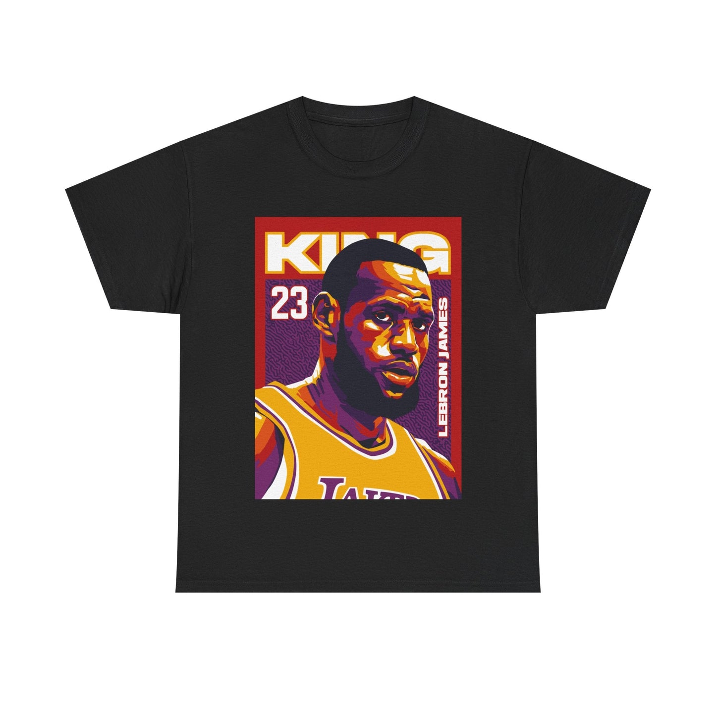 Lebron james NBA "King" Graphic Tee - VFtees