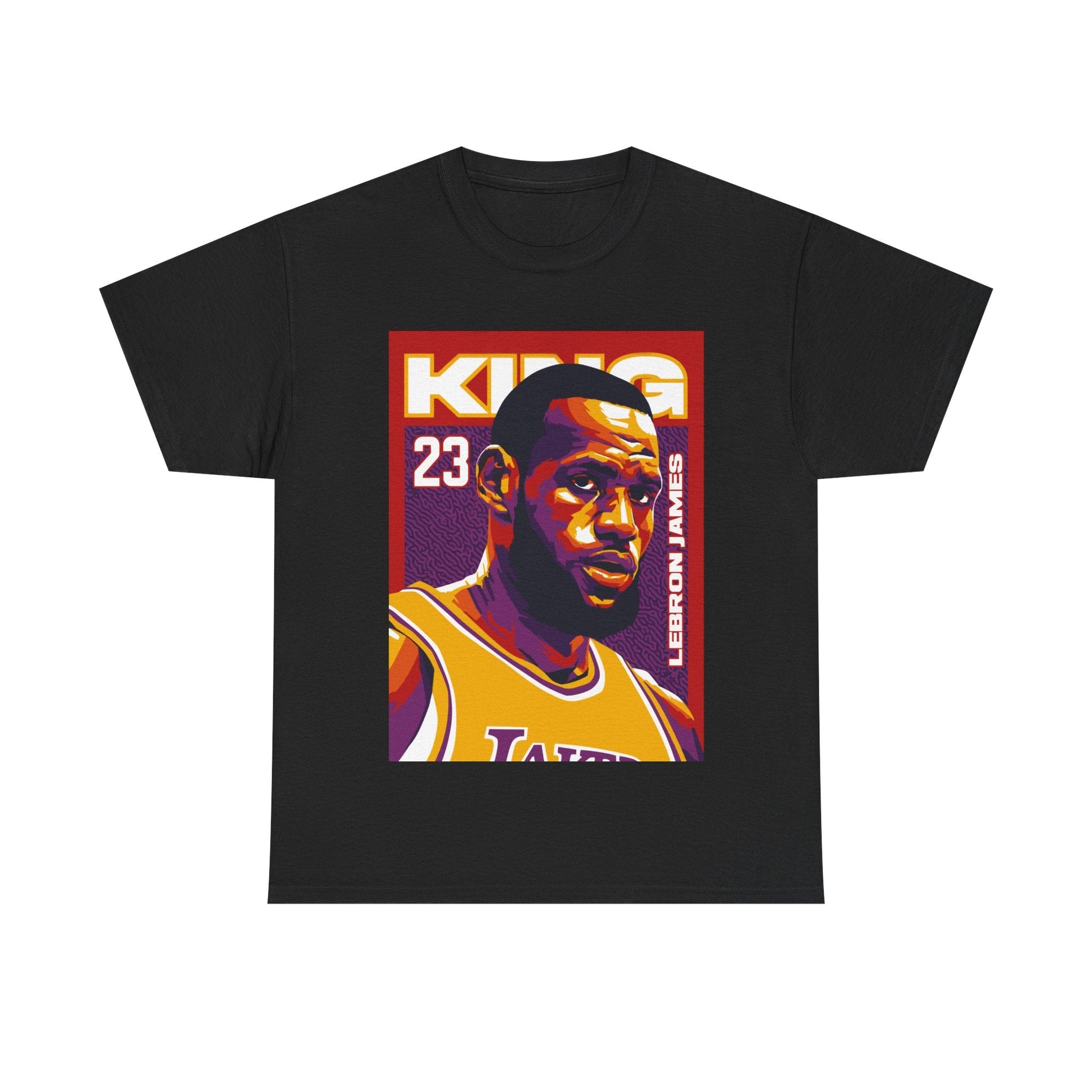 Lebron james NBA "King" Graphic Tee - VFtees