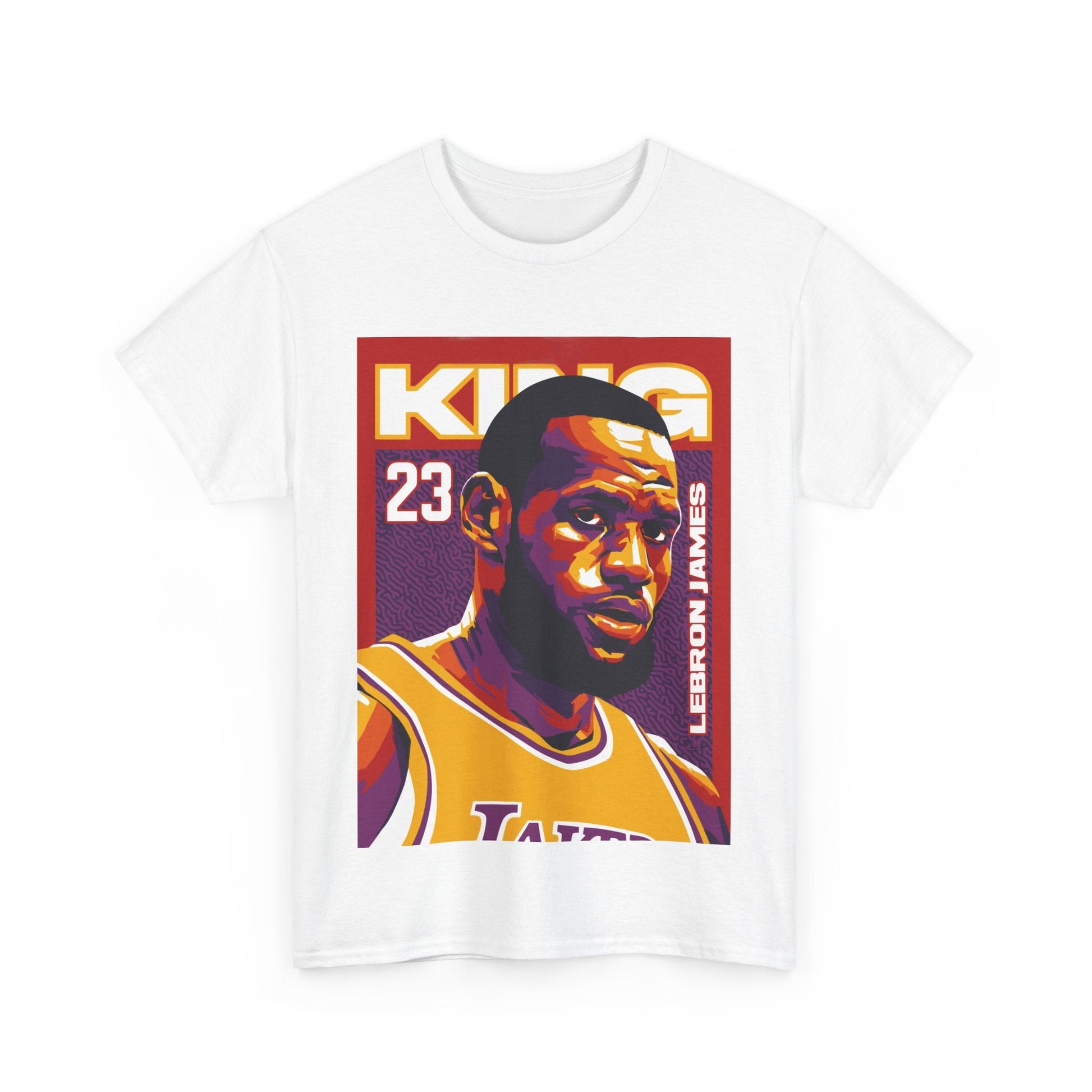 Lebron james NBA "King" Graphic Tee - VFtees