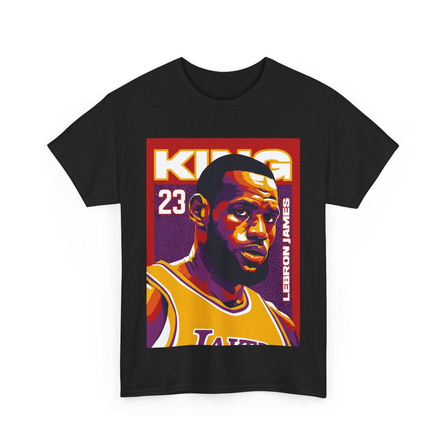 Lebron james NBA "King" Graphic Tee - VFtees