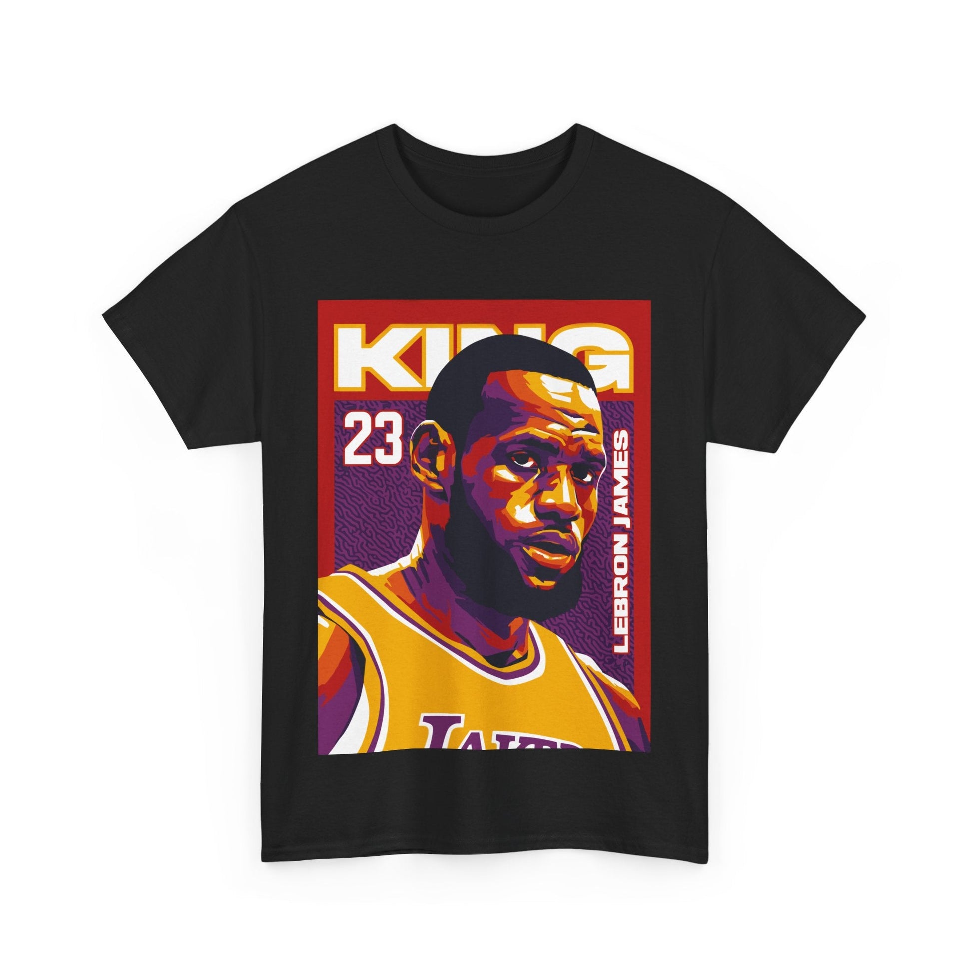 Lebron james NBA "King" Graphic Tee - VFtees