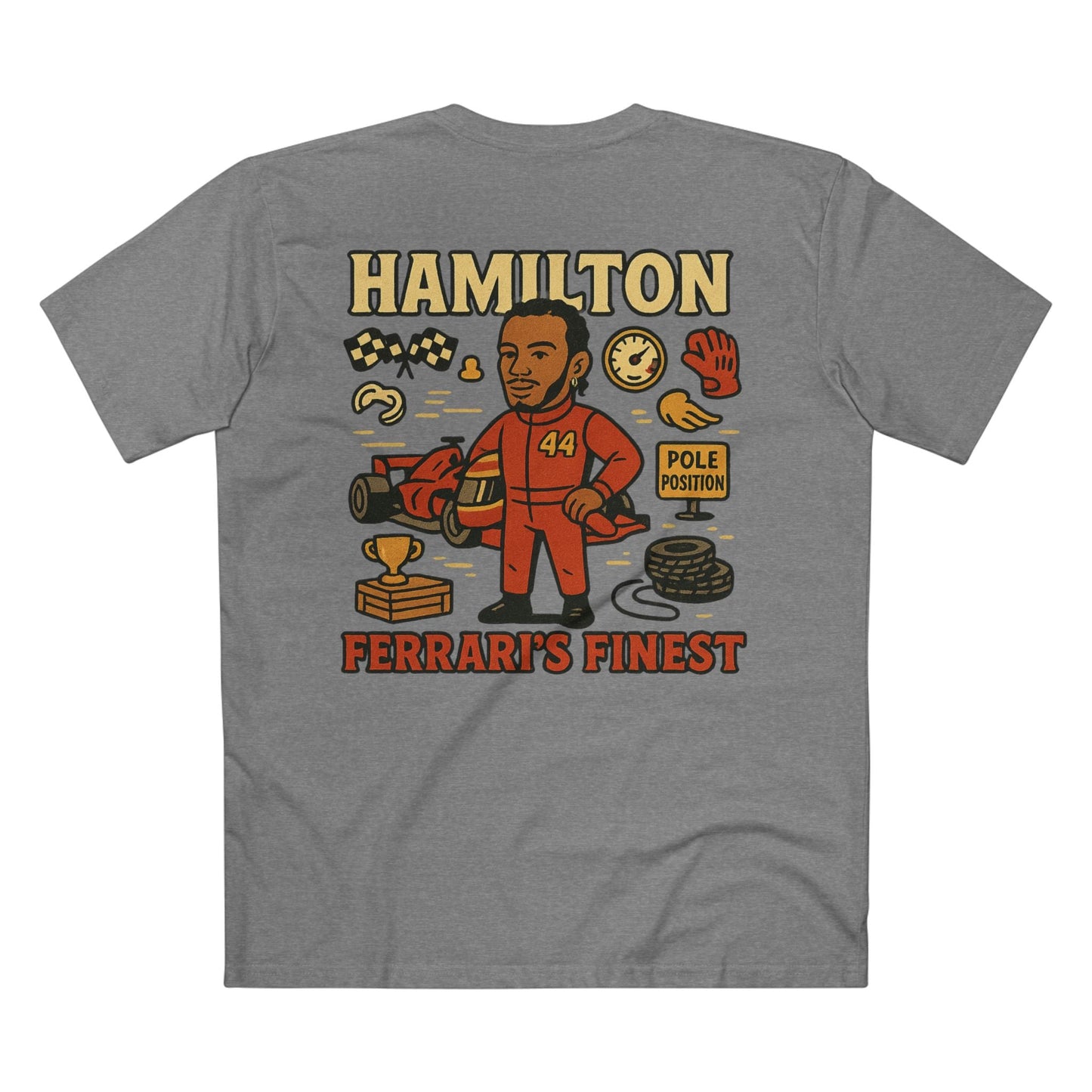 Lewis Hamilton F1 Tee - Ferrari Grand Prix Edition - VFtees